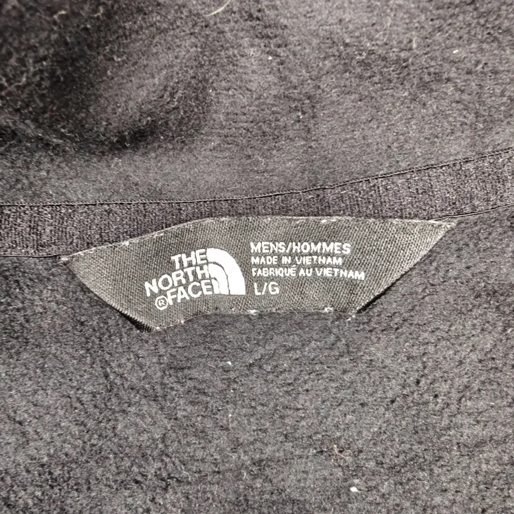The North Face Pullover Mens Large Black 1/4 Zip Fleece Boston Scientific